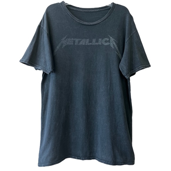 Metallica Vintage T-shirt Distressed Grunge Metallica Rock Band Concert Tee - Picture 9 of 15